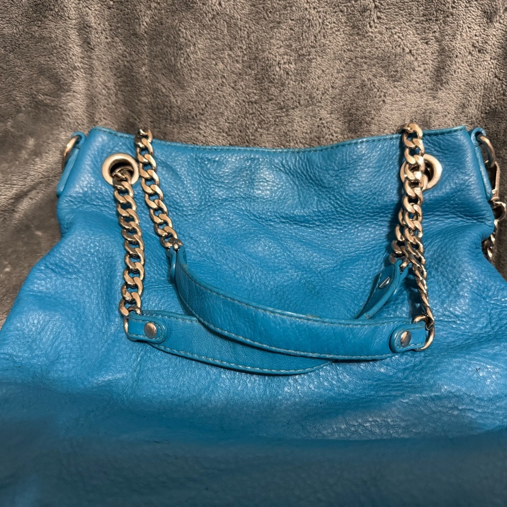 MICHAEL Michael Kors Vibrant Blue Shoulder Bag - Picture 16 of 17